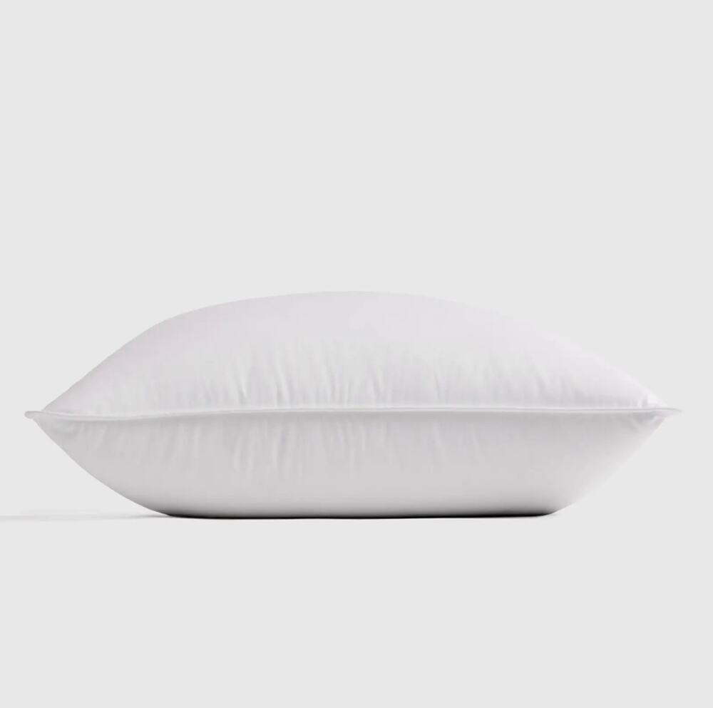 NEW Quince Luxe Goose Down King Pillow Medium Firm $194 MSRP